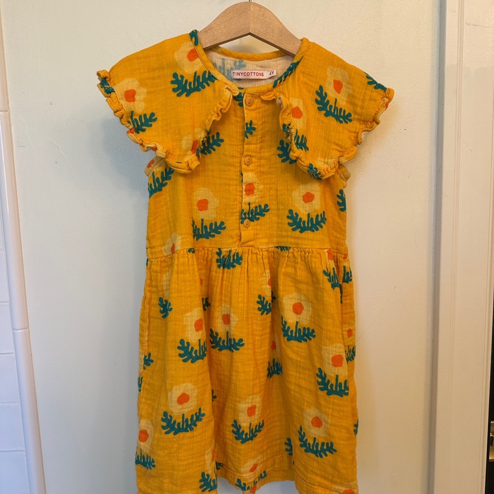Tinycottons Sunny Floral Kids Dress